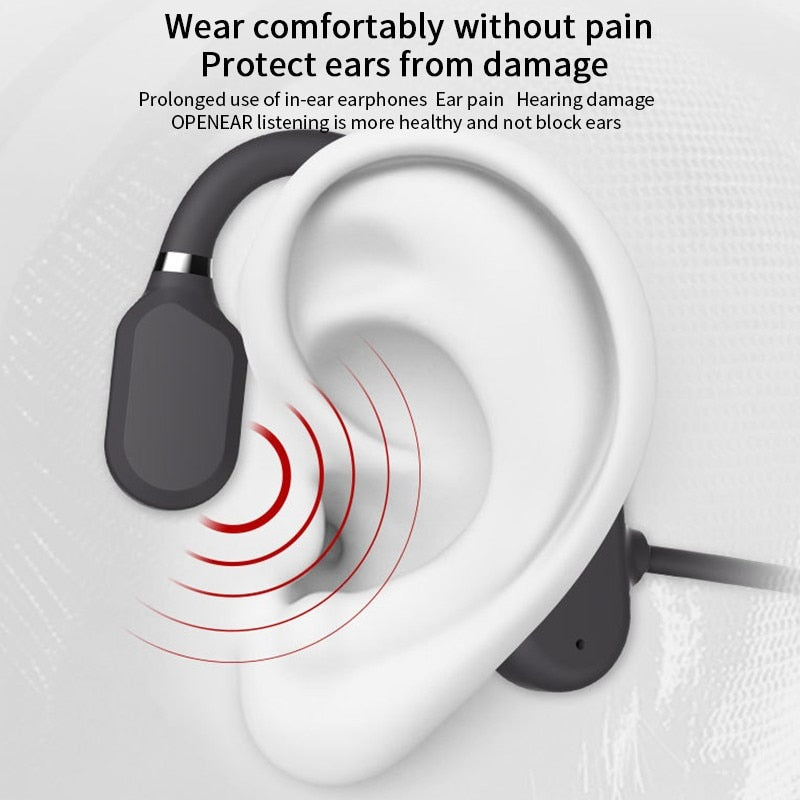 Bone Conduction Headphones Bluetooth 5.0